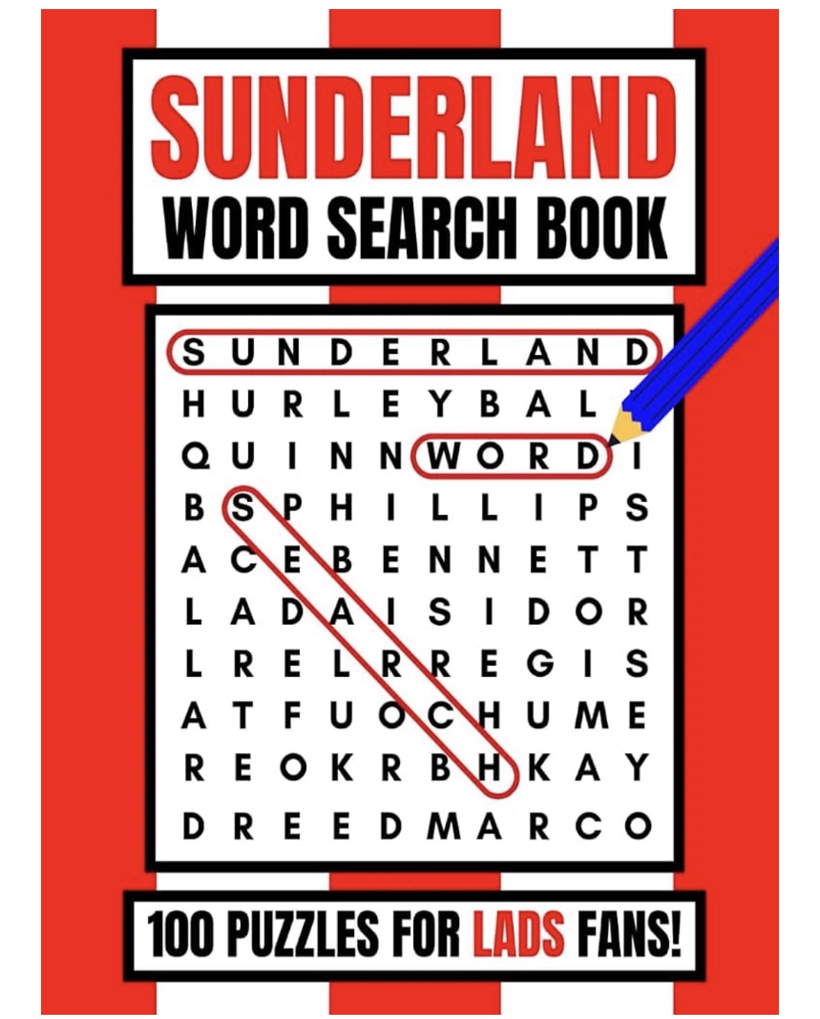 Sunderland Word Search